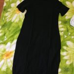 Maxi juoda laisvalaikio suknelė photo review