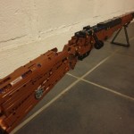 Vaikiškas lego šautuvas 98K su minkštomis kulkomis photo review