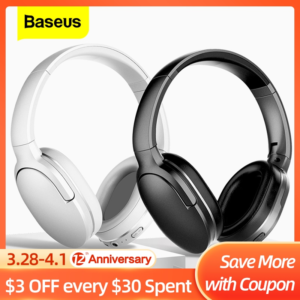 Baseus D02 Pro Wireless Headphones Sport Bluetooth 5.0 Earphone Handsfree Headset Ear Buds Head Phone Earbuds For iPhone Xiaomi