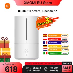 Xiaomi Smart Humidifier 2 4,5 l garintuvas