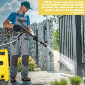 150W 135Bar elektrinis aukšto slėgio pistoletas