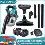 Belaidis dulkių siurblys Makita 18V baterijai