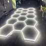 Hexagon LED lubų šviestuvas garažui